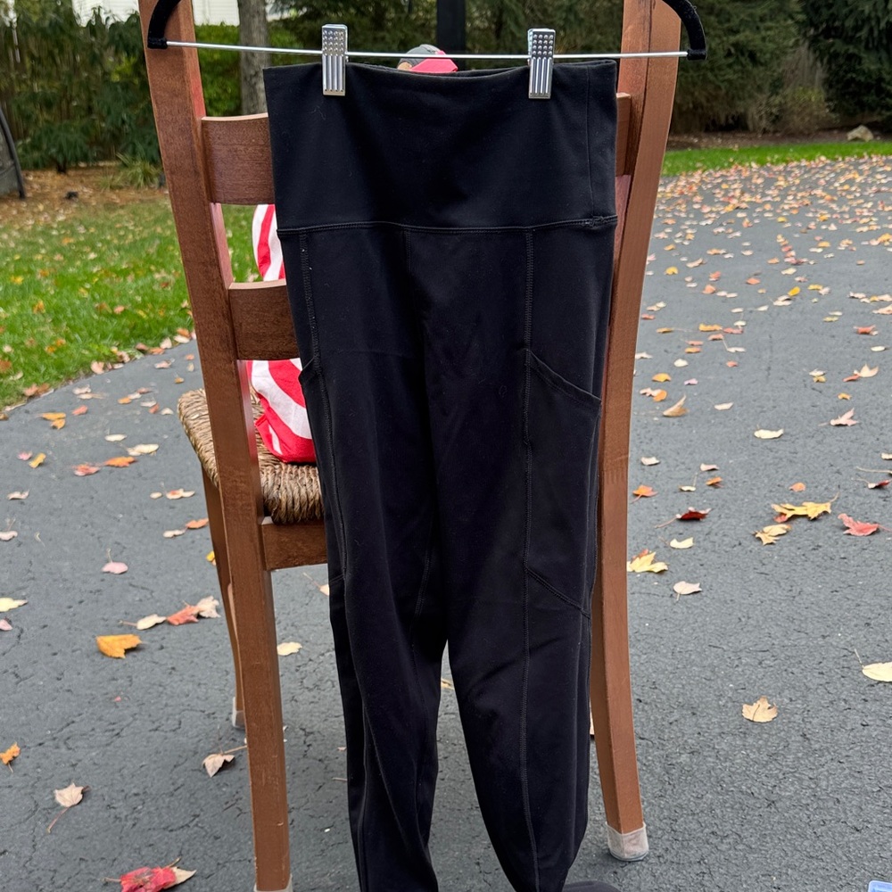 Black High-Waisted Leggings